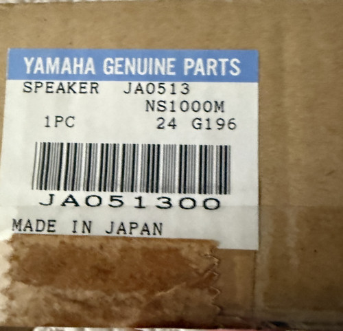 New box oem vintage - box, yamaha