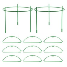  Lot de 20 supports de plantes grimpantes réutilisables en plastique pour