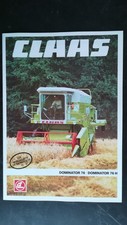 BROCHURE moissonneuses Claas
