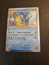 Carte Pokemon Rare (*) Léviator PV 180 Num 43/193 Holo Année 2023