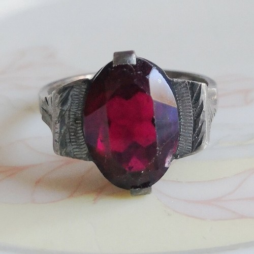 Belle ancienne bague art