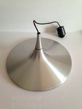 superbe Lustre Suspension Aluminium  Look Space Age Ufo    Vintage   An 70's