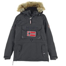 Geographical Norway Veste Parka Hommes Hiver Anorak Pull Manteau Ft9 Taille L