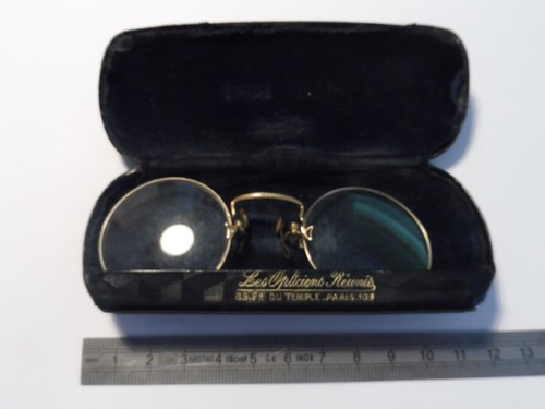 Ancienne paire binocle en - de,