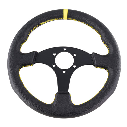 Volant cuir 330mm simson - cuir, gt