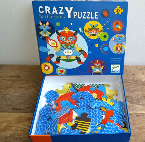 Crazy puzzle barba zules - barba'zules, djeco