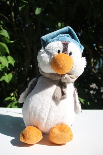 Grande peluche nici pingouin - peluche,