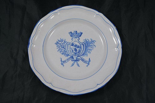 Ancienne assiette faience - ancienne, en