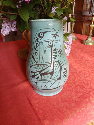 Unique vase céramique signé - unique,