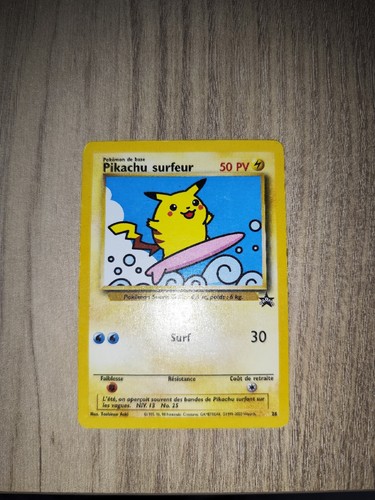 Carte pokemon pikachu - pokemon,