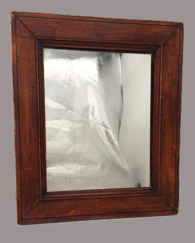 Petit miroir fin - cadre, en