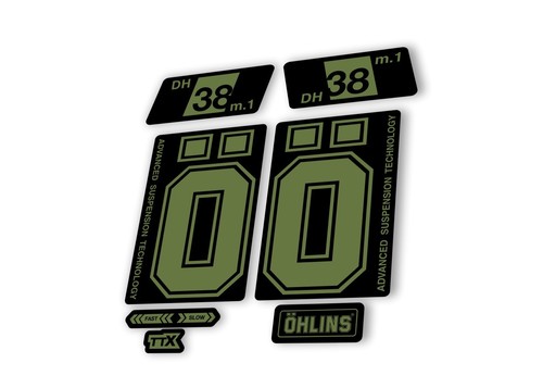 Ohlins dh38 2022 - ohlins, fourche
