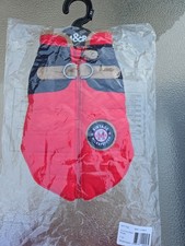 Manteau Pour Petit Chien Rouge Doublé Fourrure  T23 MILK &PEPPER NEUF