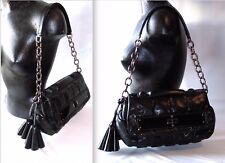 TRÈS CHIC SAC A MAIN en CUIR NOIR signé BARBARA BUI -  FASHION