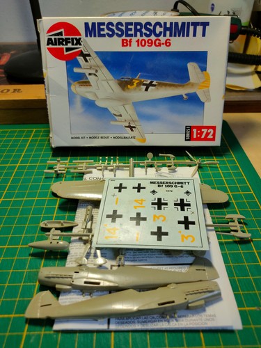 Airfix messerschmitt bf - 1/72,