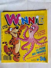 LIVRE WINNIE OURSON TIGROU RARE ALBUM N°36 JEUX BD HIAWATHA BAMBI 1988