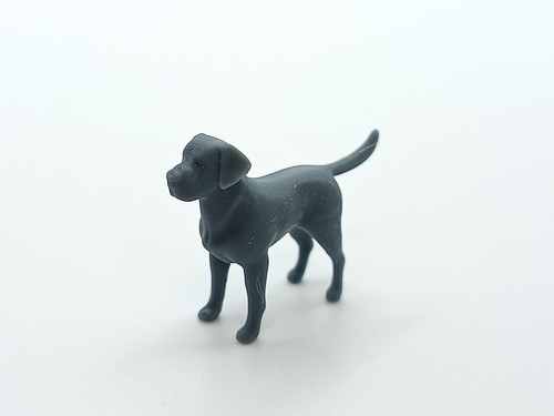 Diorama labrador résine - :,