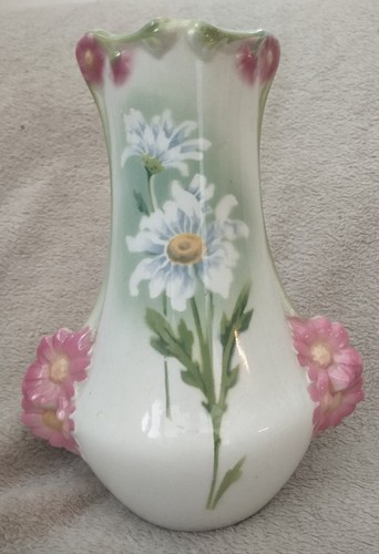 Ancien vase barbotine - ancien, en