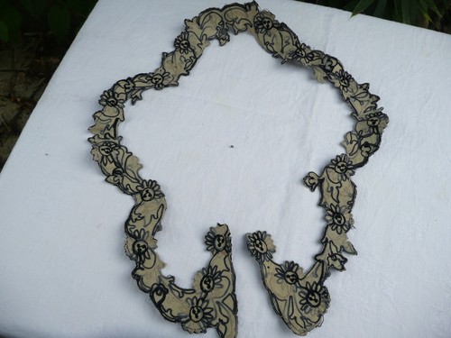 Col encolure parement ancien - col,