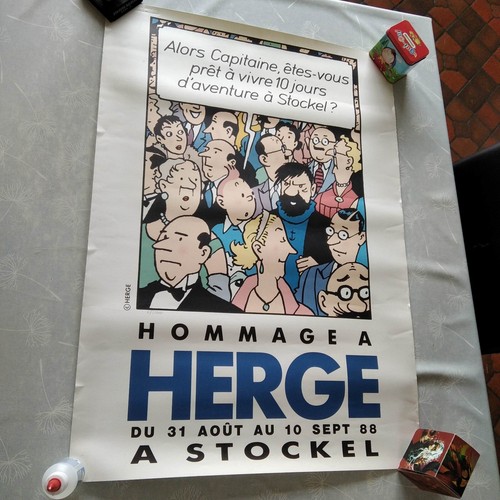 Affiche steinbach tintin - steinbach,