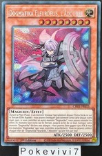 Carte YU-GI-OH! DOGMATIKA FLEURDELIS, L'ADOUBEE CH01-FR015 Secret Rare NEUF