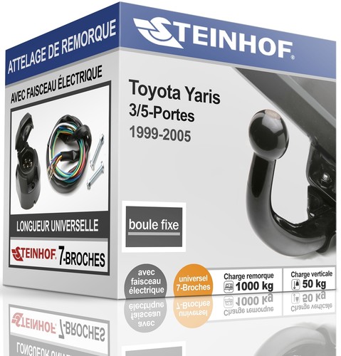 Attelage fixe pour toyota - attelage,