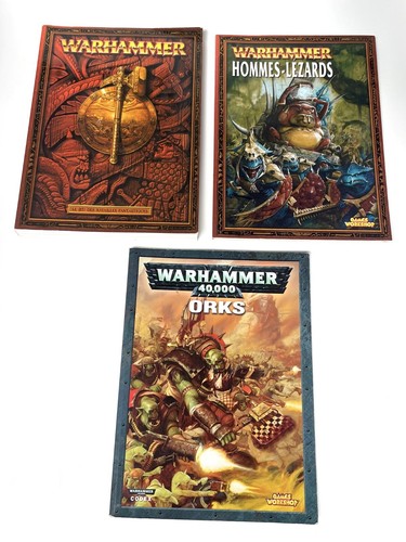 Warhammer lot livres - warhammer, jeu