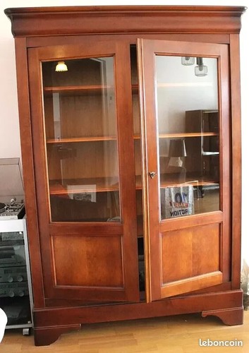Bibliothèque deux portes