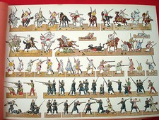 Lot de 8 DECOUPAGE Historique