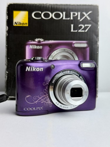 Nikon coolpix l27 purple - coolpix,