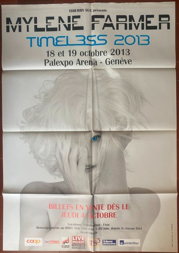 Affiche concert mylene farmer - affiche,
