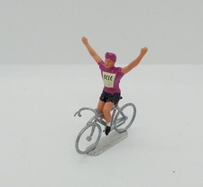 37445 SALZA / METAL / TOUR DE FRANCE CYCLISTE BRAS LEVES EQUIPE SCIC 1/32