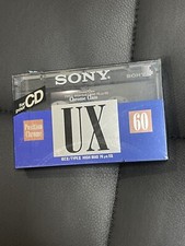 Sony UX 60 Chrome Class C-60UX | Cassette Vierge | neuve sous blister