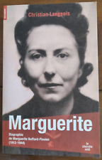 MARGUERITE par Christian Langeois - Biographie de M. Buffard-Flavien - WW2