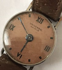 vintage MONTRE SUISSE mecanique WATCH dame UNIVERSAL GENÈVE UW mouvement 215 U.W