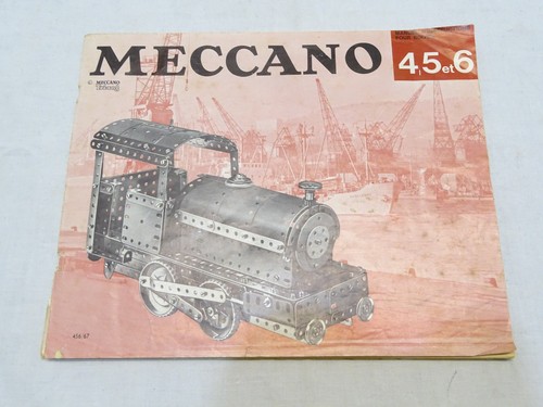 Ancien manuel meccano pour - manuel,