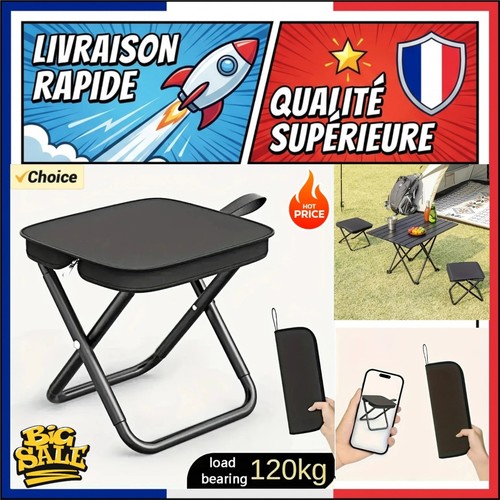 Tabouret pliant camping - , pêche