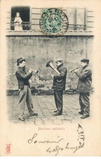 PARIS   ( Editions Kunzli 1900 )  MUSICIENS AMBULANTS