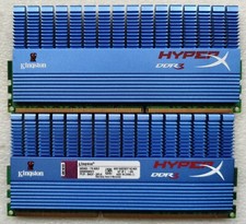 ✅Barette Mémoire HyperX 4Gb (2x2Gb) DDR3 Kingston KHX1600C8D3T1K2/4GX 1600Mhz