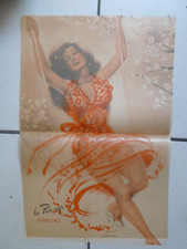 POSTER  CENTRAL  DU   Magazine  STARS et VEDETTES  avec PIN-UP de ROGER BRARD 12