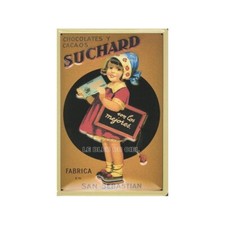 Plaque  métal publicitaire