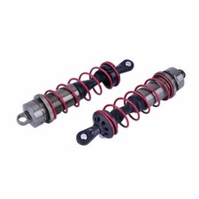 2x ZD Racing Metal Front Shock Absorbers for 1/8 JLB HSP HPI Redcat RC Car Truck
