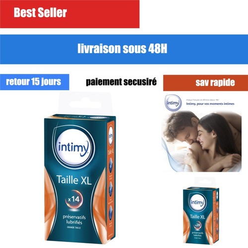 Préservatifs intimy - xl,