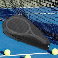 Housse de protection pour raquette de tennis avec bandoulière pour jeunes,
