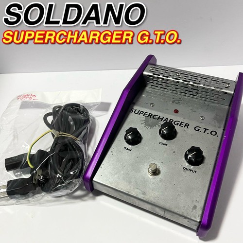 Soldano supercharger o - soldano,