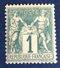 No 61 1 c vert neuf ** bon