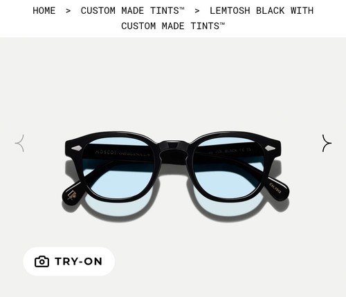 Moscot lemtosh blue bel air - blue,