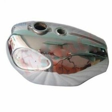 Bsa A65 Spitfire Firebird Années 1960 Réservoir De Gaz Essence En Acier Chromé