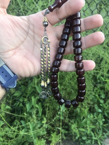 Rare kehribar islamic prayer - islamic,