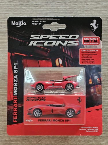 Maisto speed icons ferrari - maisto,